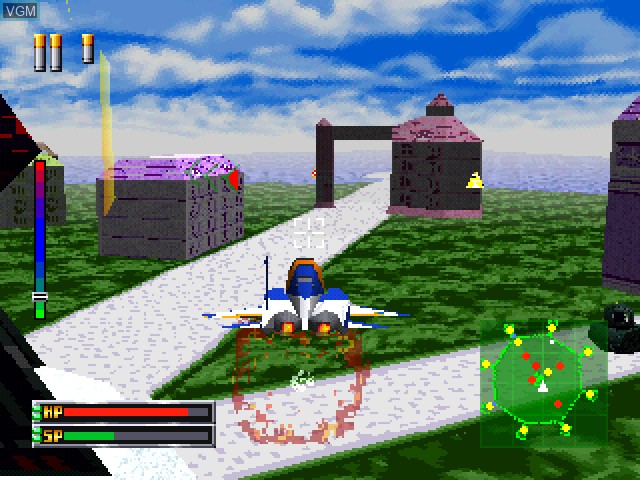 Image in-game du jeu Choro Q Jet - Rainbow Wings sur Sony Playstation