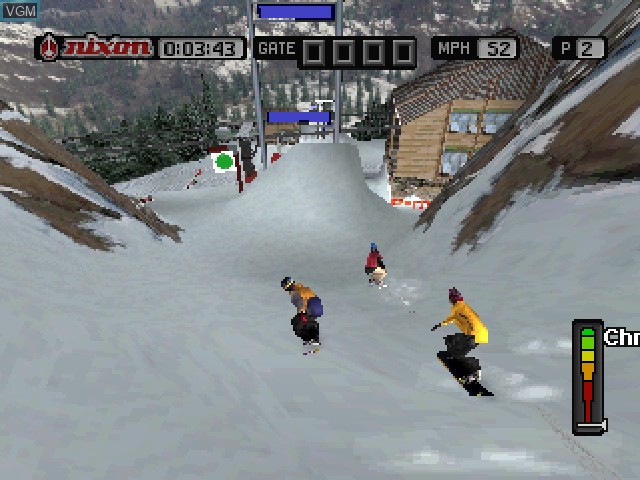 Image in-game du jeu Cool Boarders 2001 sur Sony Playstation