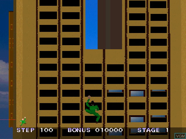 Image in-game du jeu Crazy Climber 2000 sur Sony Playstation