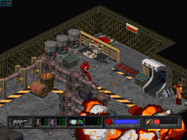 Image in-game du jeu Crusader - No Remorse sur Sony Playstation