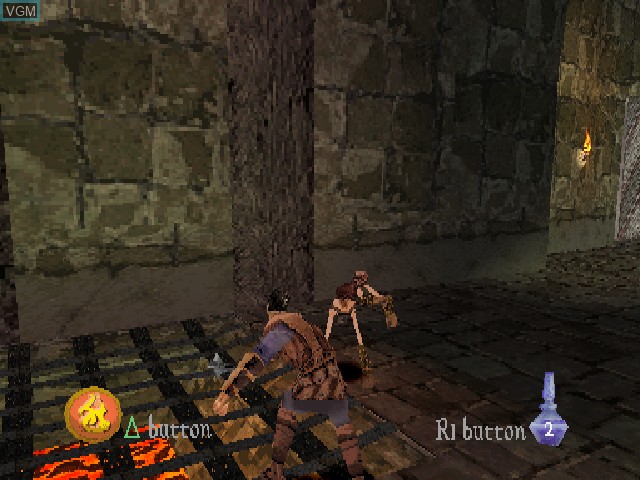 Image in-game du jeu Crusaders of Might and Magic sur Sony Playstation