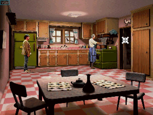 Image in-game du jeu Dark Seed II sur Sony Playstation