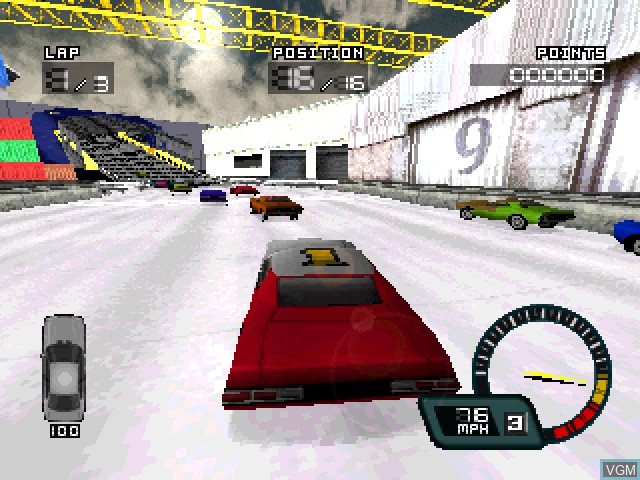 Image in-game du jeu Demolition Racer sur Sony Playstation