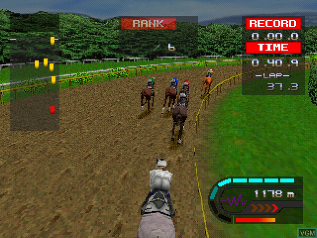 Image in-game du jeu Derby Jockey 2001 sur Sony Playstation
