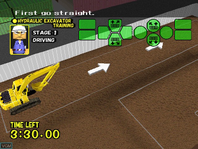 Image in-game du jeu Dirt Jockey sur Sony Playstation