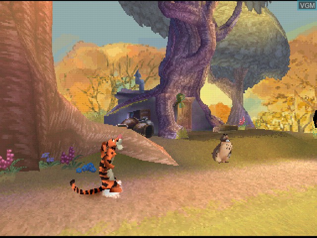Image in-game du jeu Tigger's Honey Hunt sur Sony Playstation