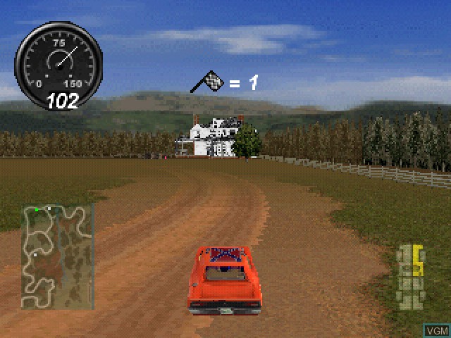 Image in-game du jeu Dukes of Hazzard II, The - Daisy Dukes It Out sur Sony Playstation
