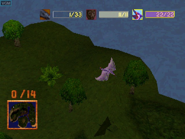 Image in-game du jeu Dinosaur sur Sony Playstation