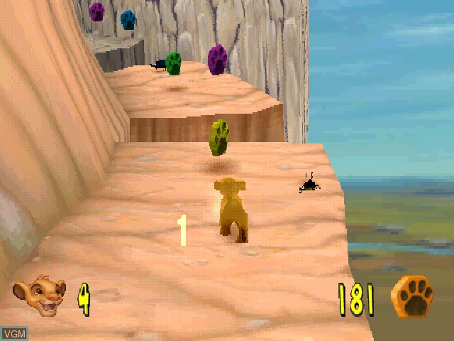 Image in-game du jeu Lion King, The - Simba's Mighty Adventure sur Sony Playstation