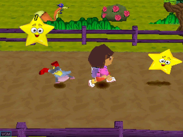 Image in-game du jeu Dora the Explorer - Barnyard Buddies sur Sony Playstation