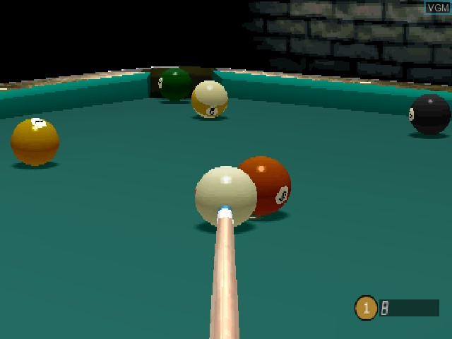 Image in-game du jeu Doukyu Re-Mix - Billiards Multiple sur Sony Playstation