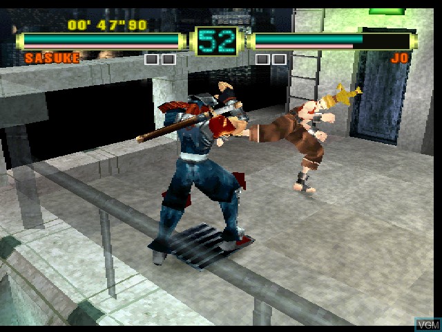 Image in-game du jeu Ehrgeiz sur Sony Playstation
