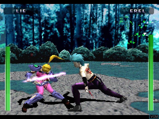 Image in-game du jeu Evil Zone sur Sony Playstation