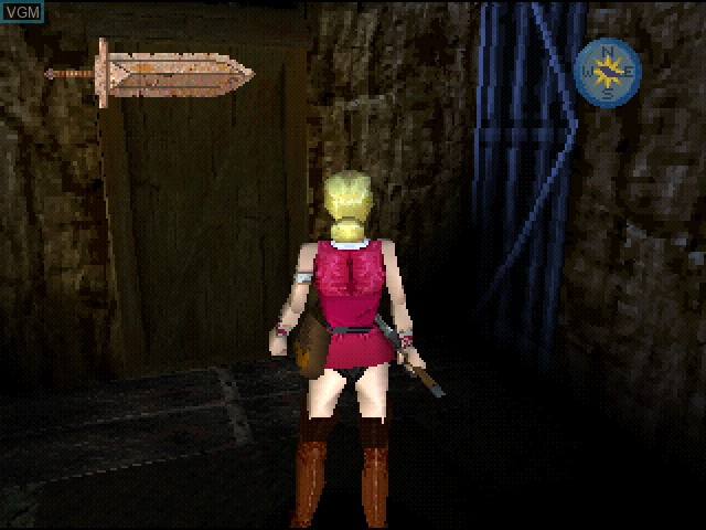 Image in-game du jeu Excalibur 2555 A.D. sur Sony Playstation