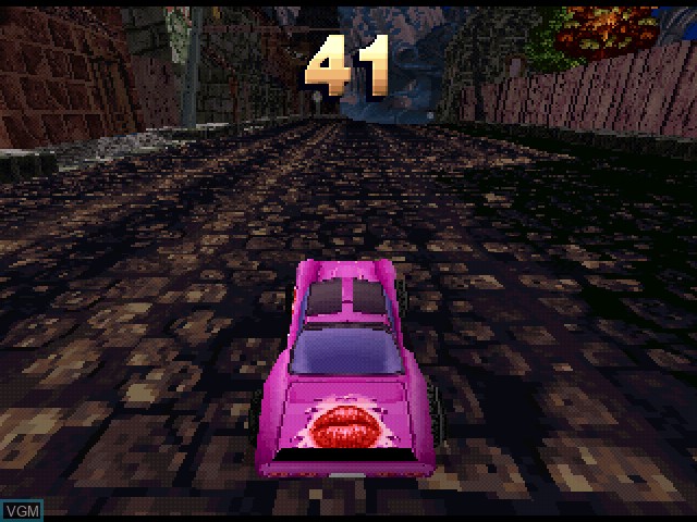 Image in-game du jeu Explosive Racing sur Sony Playstation