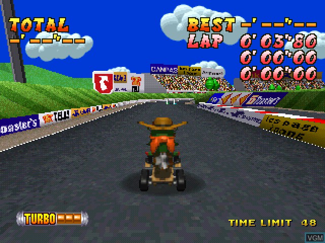 Image in-game du jeu Extreme Go-Kart Racing sur Sony Playstation