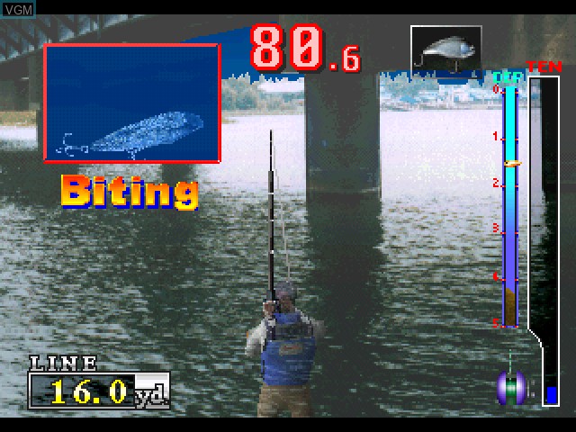Image in-game du jeu Fisherman's Bait - A Bass Challenge sur Sony Playstation