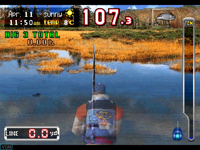 Image in-game du jeu Fisherman's Bait 2 - Big Ol' Bass sur Sony Playstation