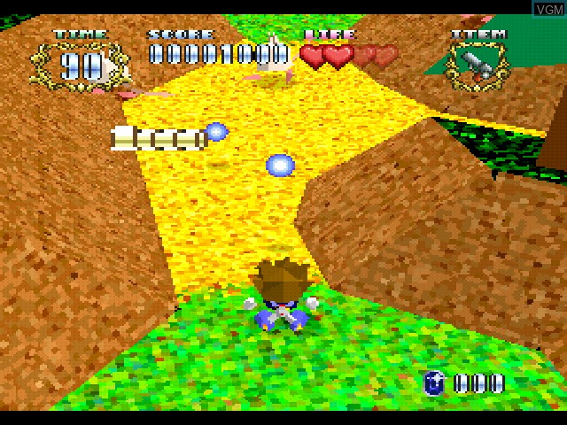 Image in-game du jeu Floating Runner - Quest for the 7 Crystals sur Sony Playstation