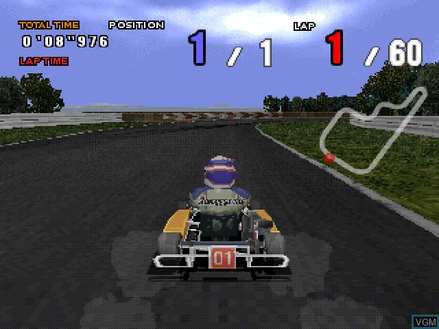 Image in-game du jeu Formula Nippon sur Sony Playstation