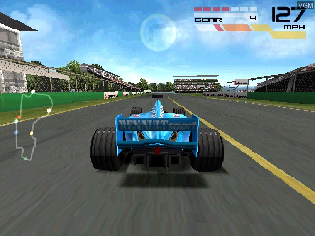 Image in-game du jeu Formula One 2001 sur Sony Playstation