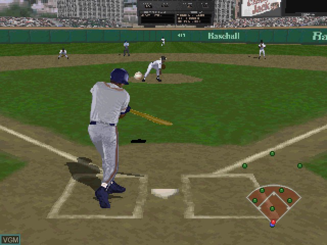 Image in-game du jeu Frank Thomas Big Hurt Baseball sur Sony Playstation