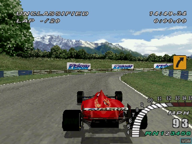 Image in-game du jeu GP Challenge sur Sony Playstation