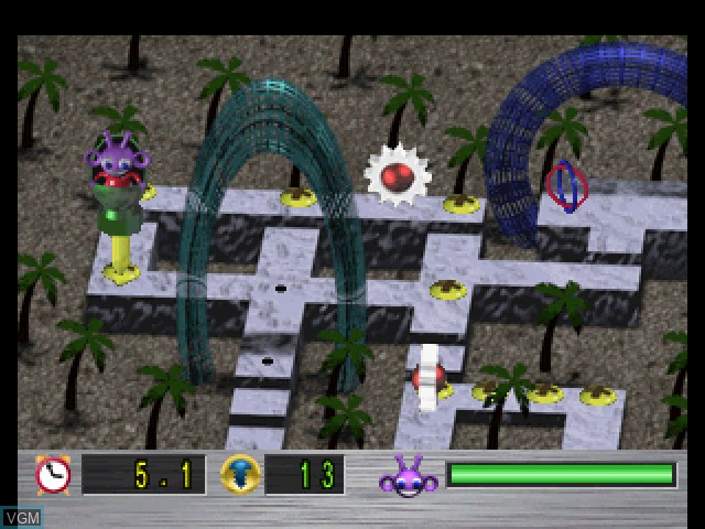 Image in-game du jeu Gubble sur Sony Playstation