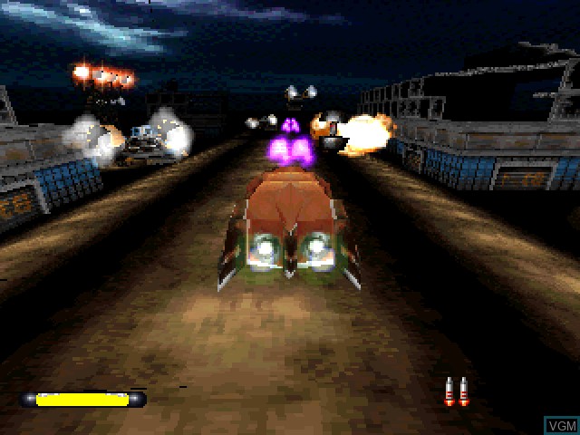 Image in-game du jeu Hard Boiled sur Sony Playstation