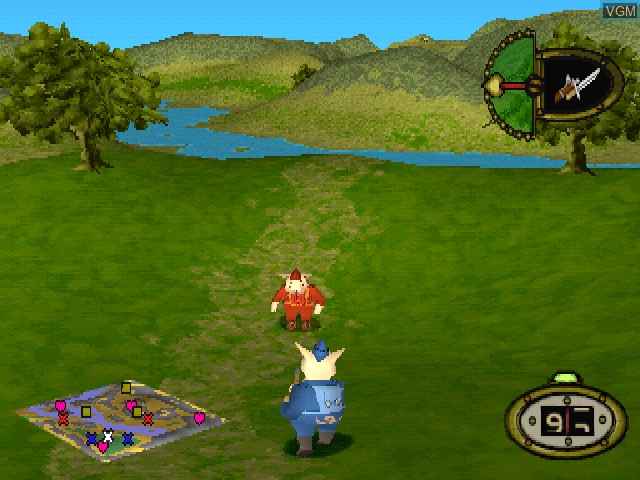 Image in-game du jeu Hogs of War sur Sony Playstation
