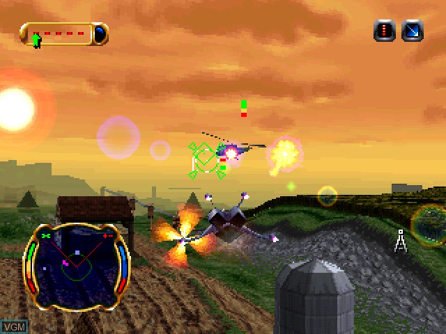Image in-game du jeu Invasion From Beyond sur Sony Playstation