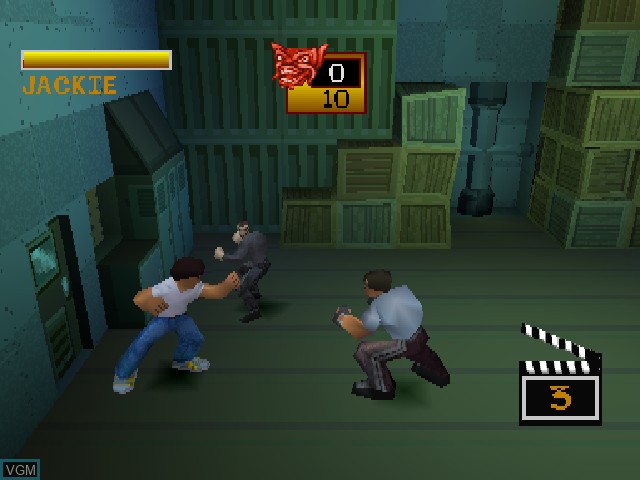Image in-game du jeu Jackie Chan - Stuntmaster sur Sony Playstation