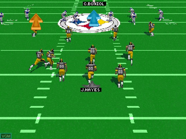 Image in-game du jeu Madden NFL 96 sur Sony Playstation