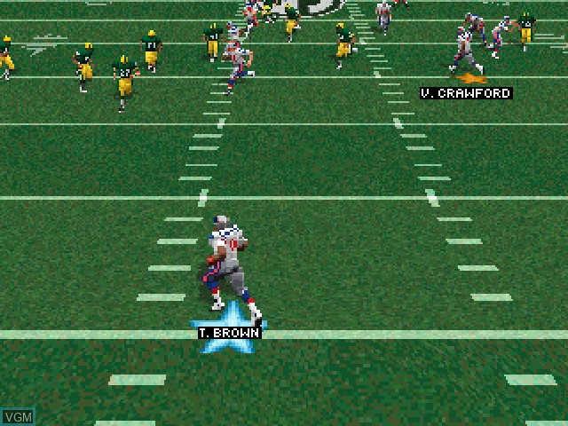 Image in-game du jeu Madden NFL 98 sur Sony Playstation