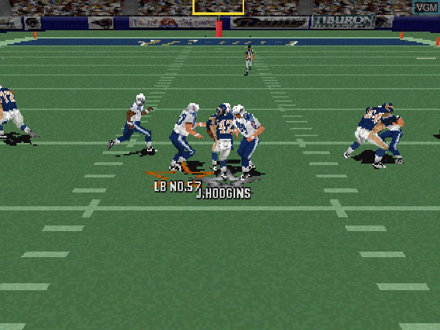 Image in-game du jeu Madden NFL 2001 sur Sony Playstation
