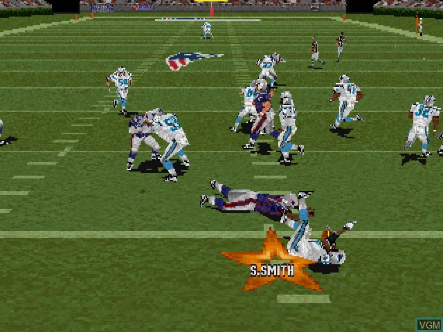 Image in-game du jeu Madden NFL 2005 sur Sony Playstation