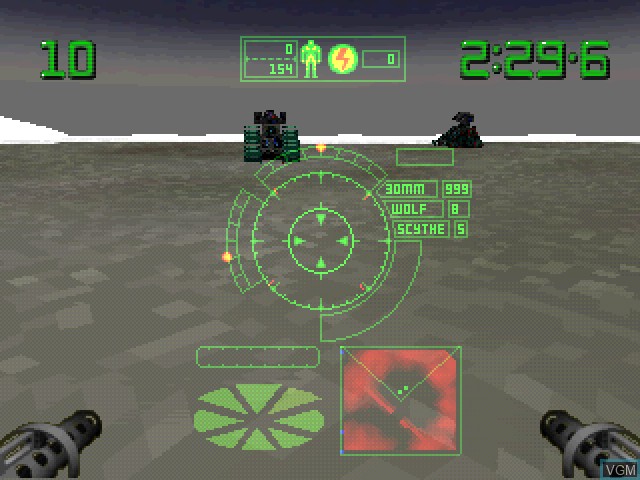 Image in-game du jeu Krazy Ivan sur Sony Playstation