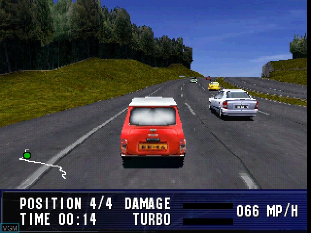 Image in-game du jeu London Racer sur Sony Playstation