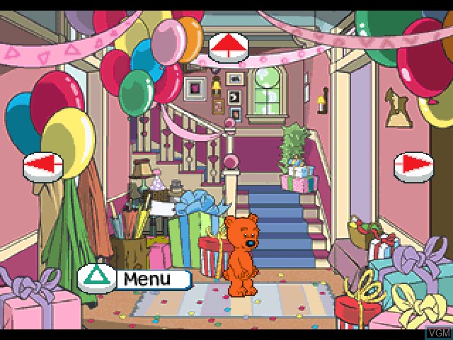 Image in-game du jeu Jim Henson's Bear in the Big Blue House sur Sony Playstation