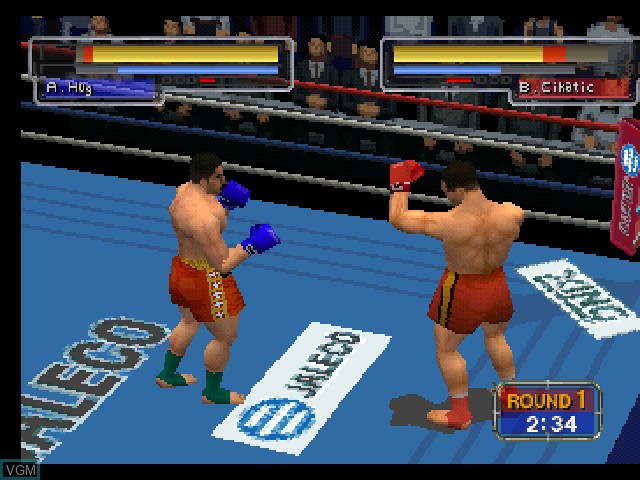 Image in-game du jeu K-1 Grand Prix sur Sony Playstation
