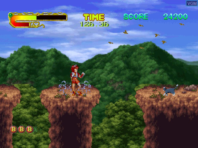 Image in-game du jeu Kaisoku Tenshi - The Rapid Angel sur Sony Playstation