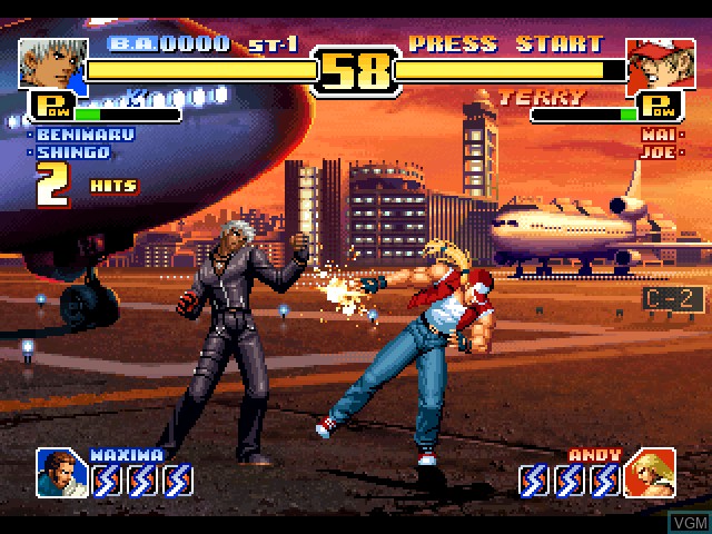 Image in-game du jeu King of Fighters '99, The sur Sony Playstation