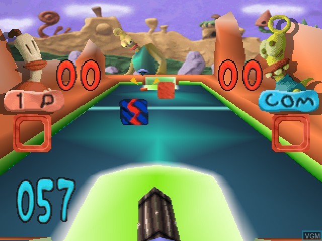Image in-game du jeu Klaymen Gun-Hockey sur Sony Playstation