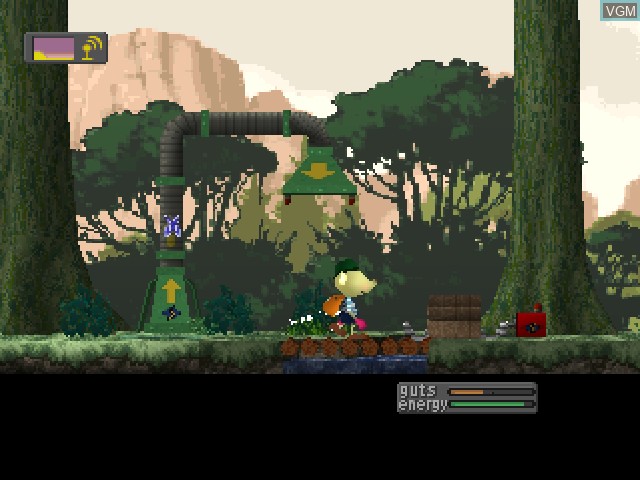 Image in-game du jeu Kokohore! Pukka - Dig-a-Dig Pukka sur Sony Playstation