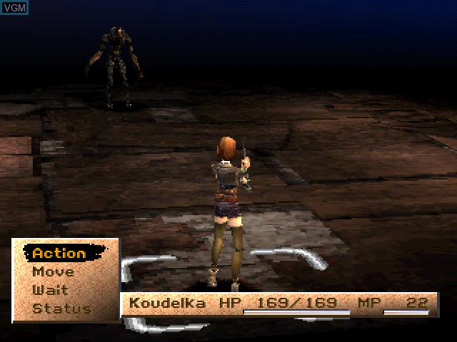 Image in-game du jeu Koudelka sur Sony Playstation