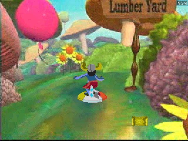 Image in-game du jeu A Mars Moose Adventure - Cosmic Quest 2 - Fairy Tale Island sur Sony Playstation