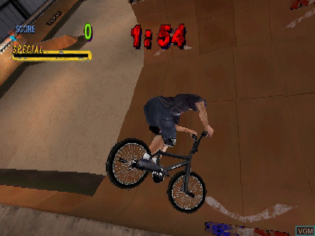 Image in-game du jeu Mat Hoffman's Pro BMX sur Sony Playstation