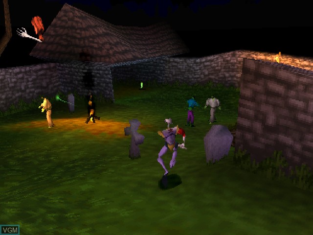 Image in-game du jeu Medievil sur Sony Playstation