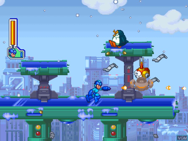 Image in-game du jeu Mega Man 8 sur Sony Playstation