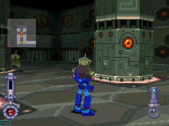 Image in-game du jeu Mega Man Legends sur Sony Playstation